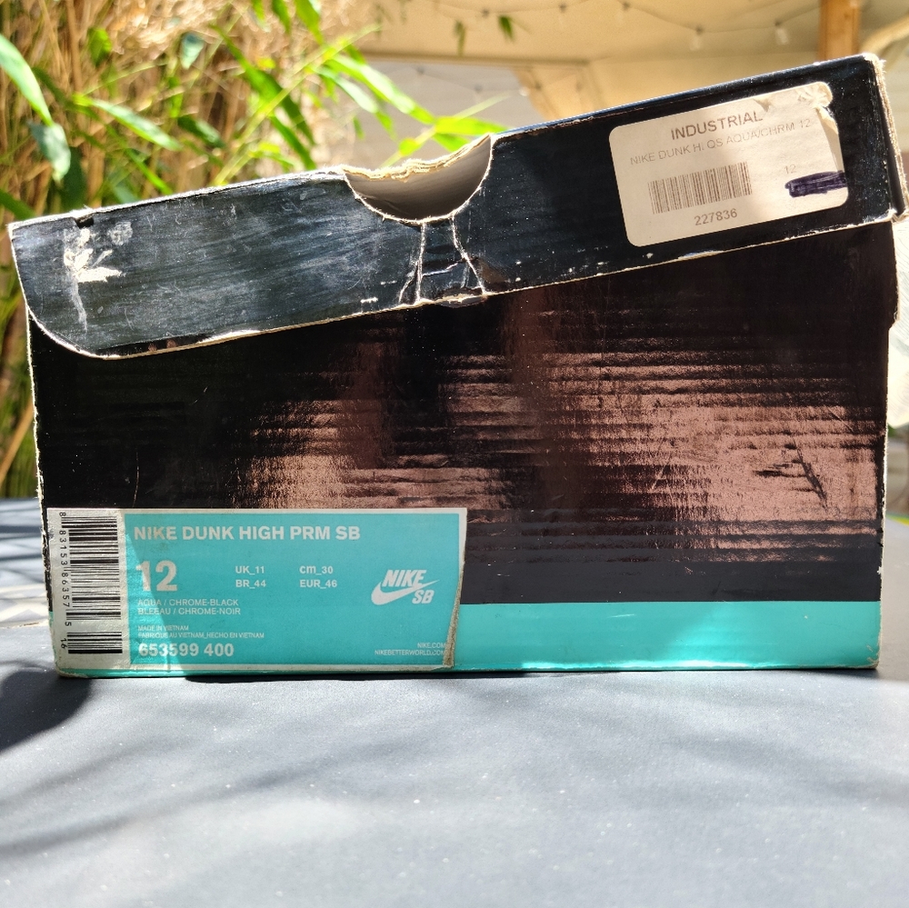 Nike dunk high ร Diamond Supply Co. "Tiffany" - Picture 7 of 7
